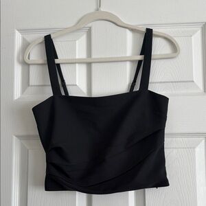 Abercrombie & Fitch Black Crop Top